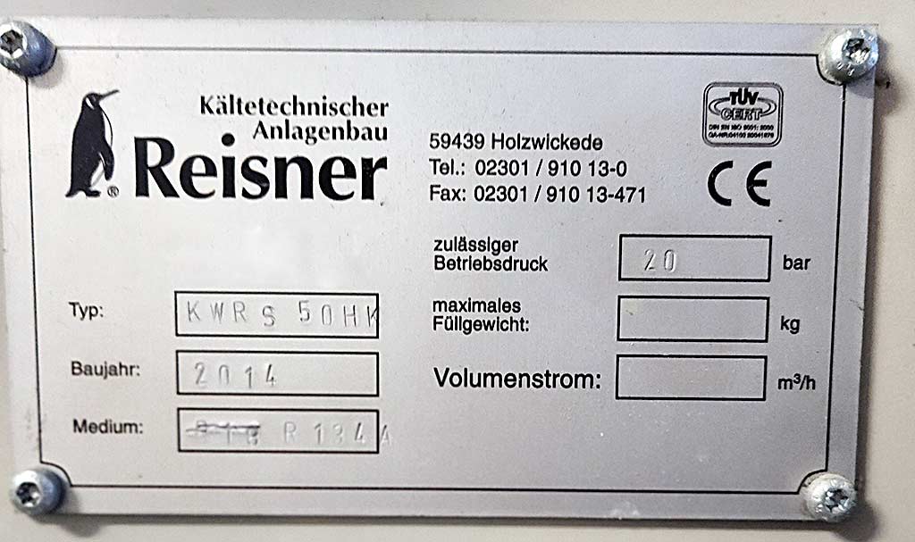机械设备: REISNER KWRS 50HK/KWRS 125