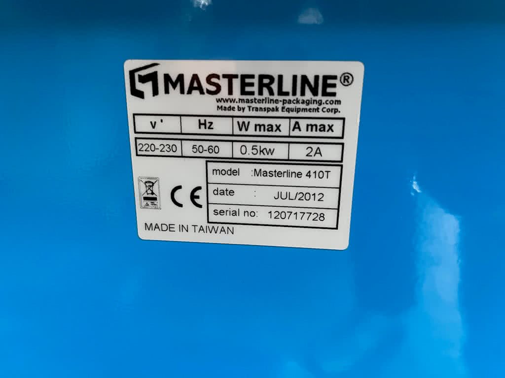 机械设备: MASTERLINE 410T