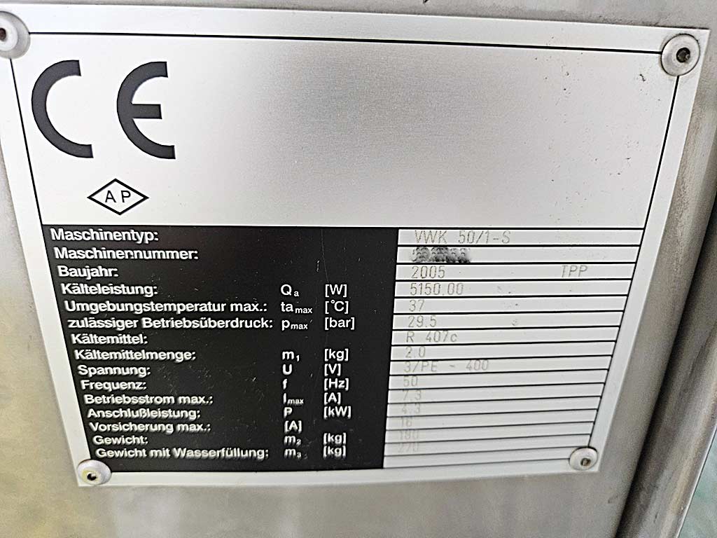 机械设备: HYFRA VWK 50/1-S