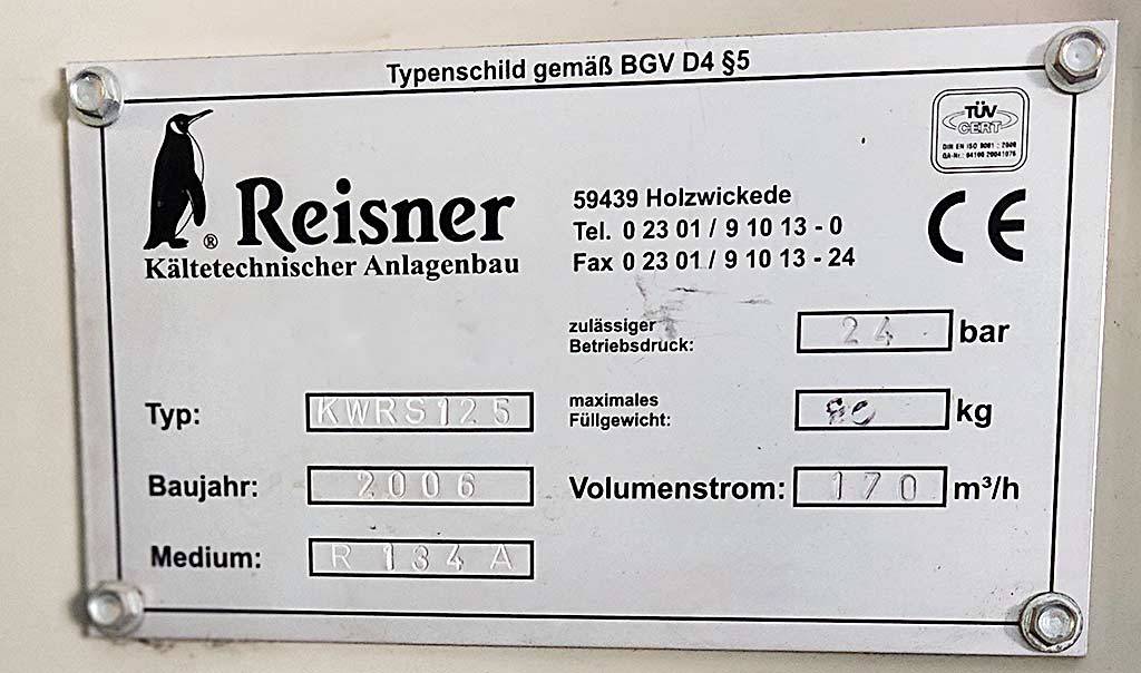 机械设备: REISNER KWRS 50HK/KWRS 125