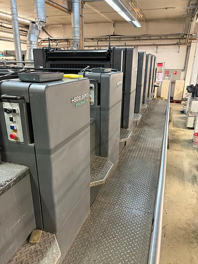 Machine: HEIDELBERG CD 102-5-LYLX. DOUBLE COATER