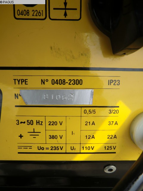 機械： SAF nertaZIP 5200,4808 - 2300 IP23