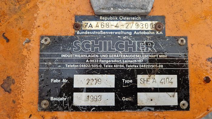 机械设备: SCHILCHER SHEA 4104