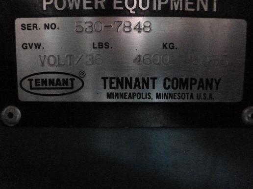 Machine: TENNANT 530 E