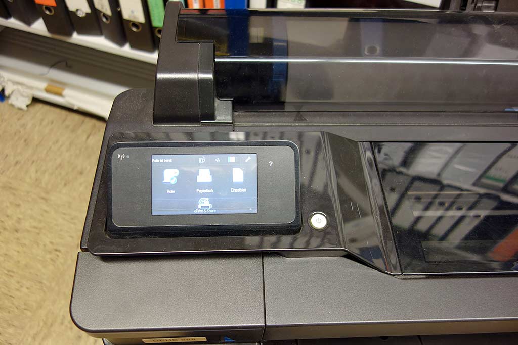 기계: HP Designjet T520 ePrinter