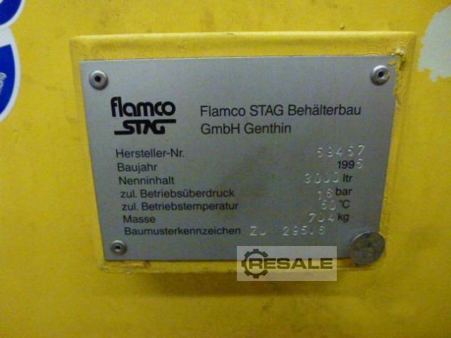 기계: FLAMCO STAG 3000 l 16 bar